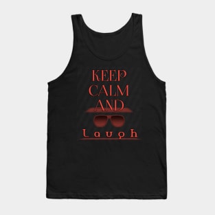 keep calm and laugh dod Tank Top